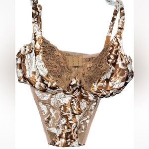 Vintage Valentino Intimo 2 Piece Lingerie Set